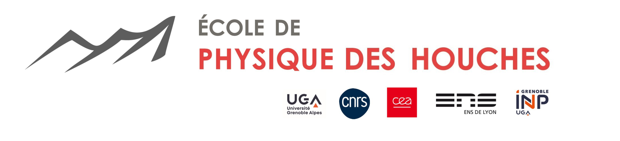 École de Physique des Houches and partners